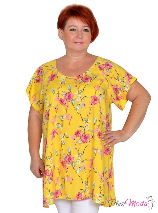 Туника Модель №1453 размеры 44-84 - Plusmoda фото 3