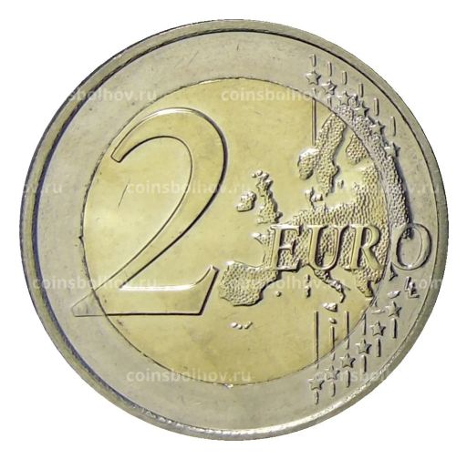 Монета 2 евро 2016 года Люксембург  50 лет мосту герцогини Шарлотты