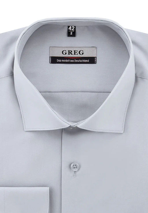 Сорочка мужская длинный рукав GREG 320/119/GR фото 12