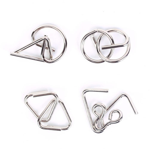 Головоломка металлическая Загадки Менделеева, набор 4 шт. - Puzzle фото 7