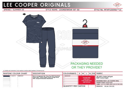 Пижама LOUNGEWEAR 02 / Lee Cooper  фото 2