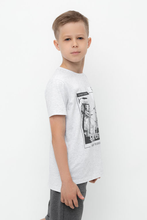 Crockid _ КР 302635/св.серый меланж к520 фуфайка для мал фото 3