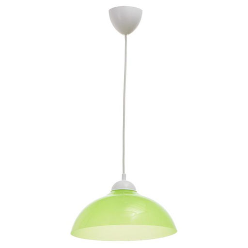 Люстра BayerLux «2211/1», 1×15 Вт Е27, салатовый, d=29 см, h=60 см