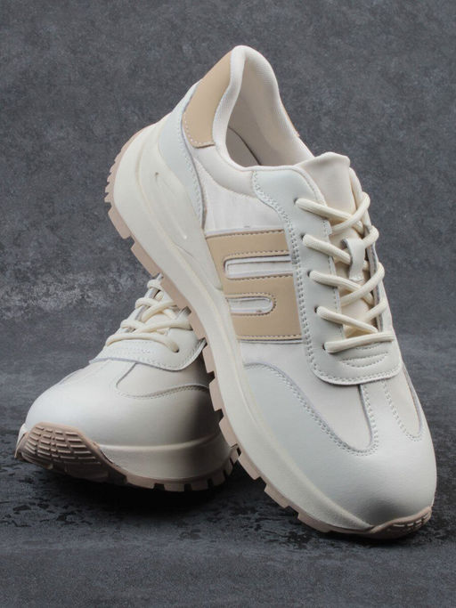 03-WG040-2M MILK/BEIGE Кроссовки демисезонные женские (натуральная кожа) - Фабричный китай фото 16