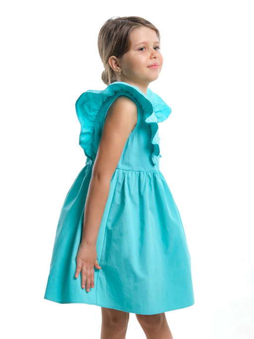 Платье в садик праздничное UD 7825 изумрудный - Mini maxi фото 24