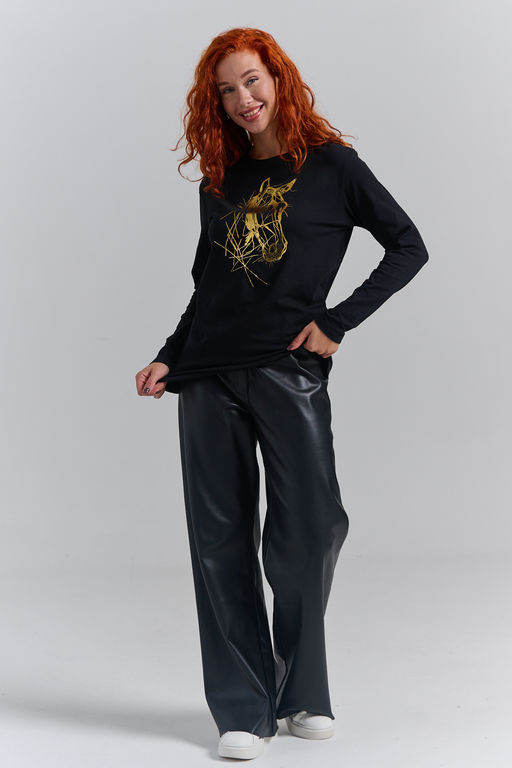 8574 футболка с дл.рукавом унисекс - Натали фото 11