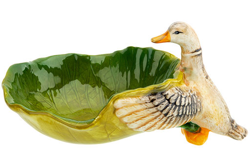 Блюдо сервировочное 200 мл 20,5*14*10 см "Уточка", керамика