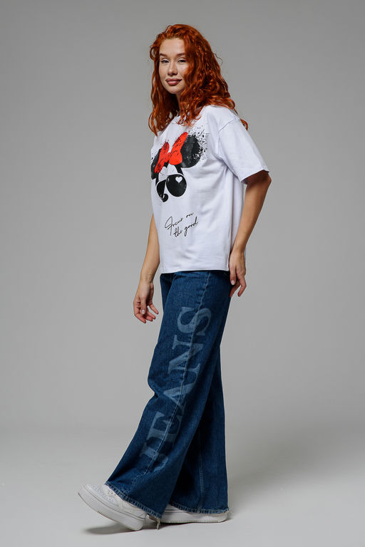 8506/1 Футболка женская оверсайз - Натали фото 214