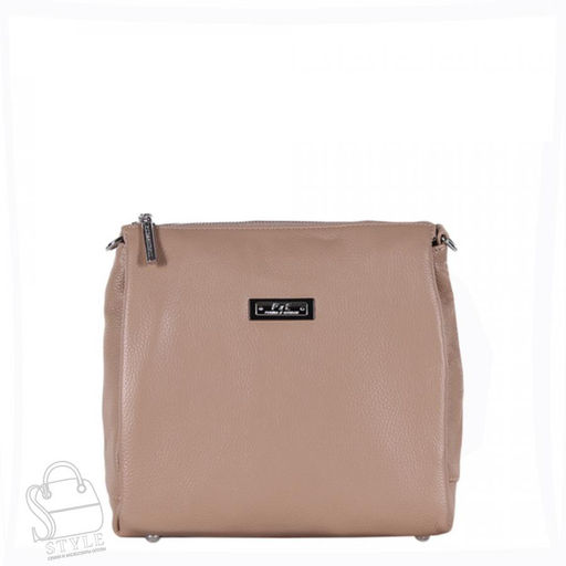 Сумка женская кожаная 0380C apricot Polina&Eiterou в Новосибирске  фото 3