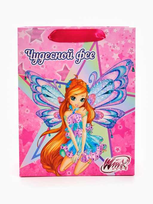 Пакет подарочный «Winx», MS  18 × 23 × 10 см