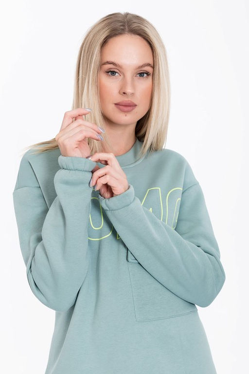 Толстовка М321143Па Полынь - Елена фото 9