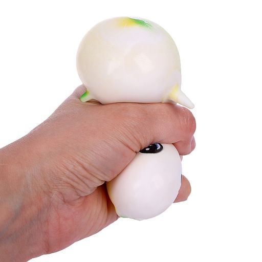 Цена за 2 шт. Мялка «Единорог» с пастой, цвета МИКС