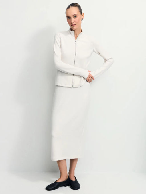 Трикотажная юбка миди / Zarina  фото 2