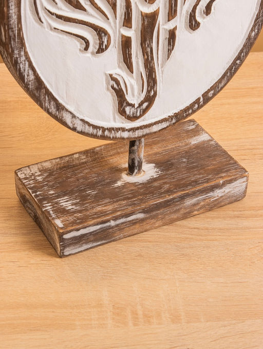 Цена за 2 шт. Сувенир на подставке «Голова слона», 25×10×32 см, дерево