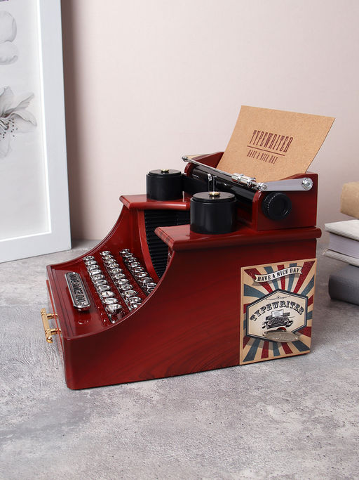 Шкатулка музыкальная Печатная машинка / YL2021 /уп 48/ - Галеонтрейд фото 2