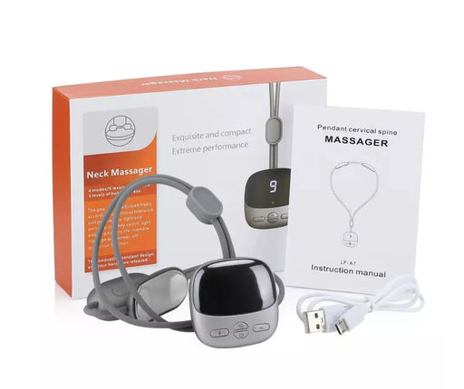 Шейный массажер импульсный 9 режимов