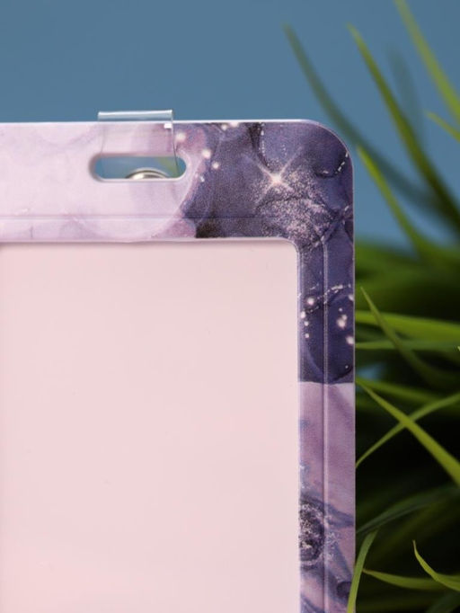 Футляр для карт на ленте "Watercolor fantasies", black