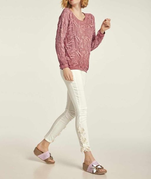 Пуловер, розовый - Heine фото 3