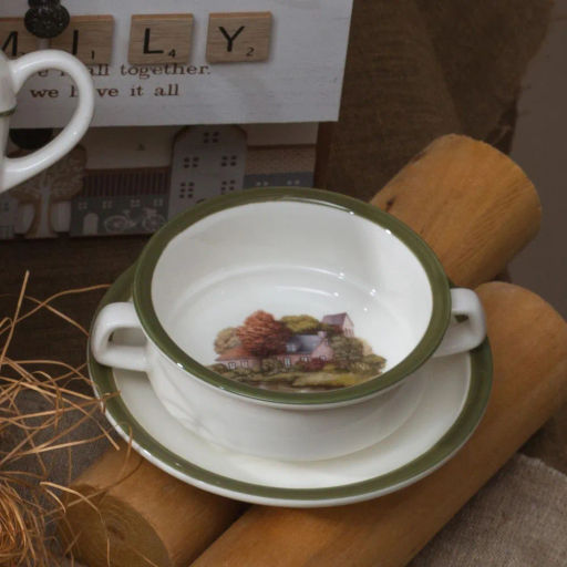 БУЛЬОННИЦА С БЛЮДЦЕМ LEFARD FAMILY HOUSE 250 МЛ 15*6 СМ (КОР=16НАБ.)  фото 10