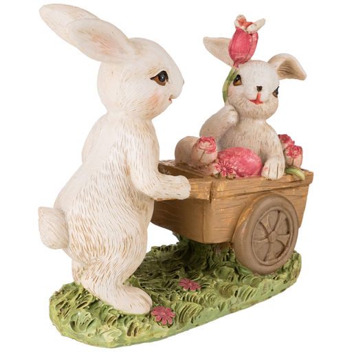 СТАТУЭТКА КРОЛИКИ 13,5Х6,5Х12 СМ - Lefard фото 3