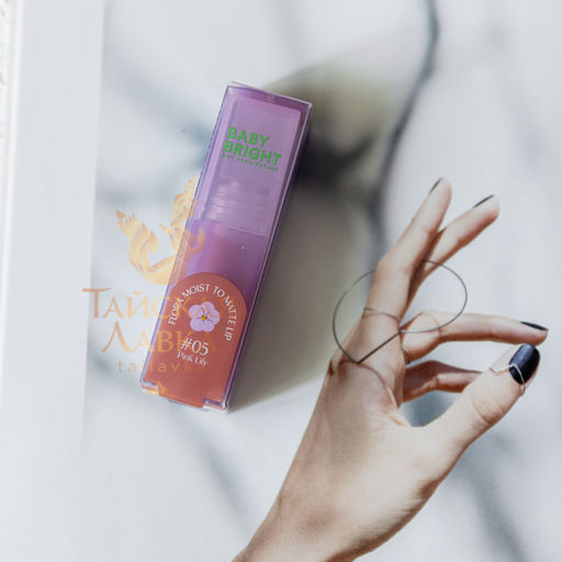 Помада 2 в 1 с Матовой и Глянцевой Текстурами Flora Moist to Matte Lip Розовая Лилия №05
 BABY BRIGHT
 3 гр  фото 5