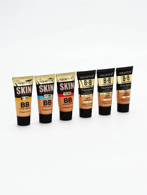 Цена за 2 шт. BB крем матовый для лица, оттенок 03, 40 мл