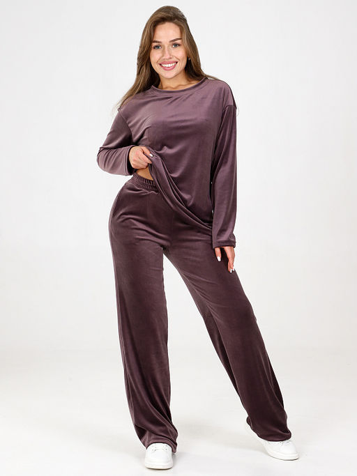 Костюм с брюками Велюр - Амавес-текстиль фото 44