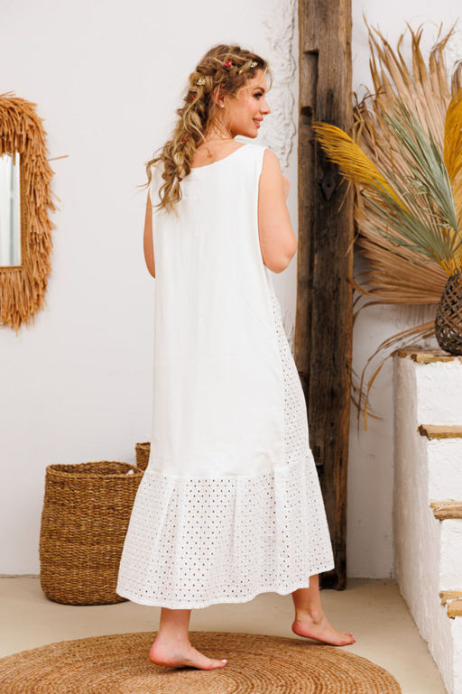 Платье AMORI 9729 белый  фото 4