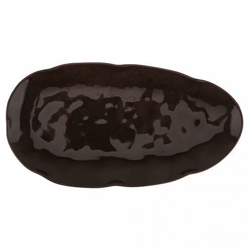 Шоколад Тарелка мелкая фарфоровая 293х155х25мм, ассиметричная форма, в коробке (Китай) - Домашняя мода фото 3