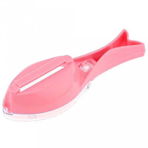 Рыбочистка Окунь пластмассовая 15,5х5,4х4см, с ручкой, с крышкой, цвета в ассортименте: розовый, серый, в коробке (Китай) - Домашняя мода фото 4