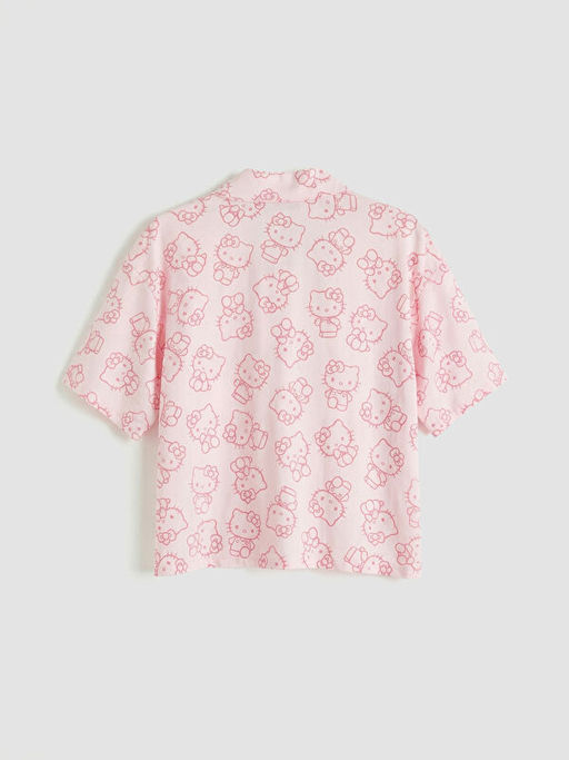 Hello Kitty Bask?l? Kad?n Pijama Tak?m