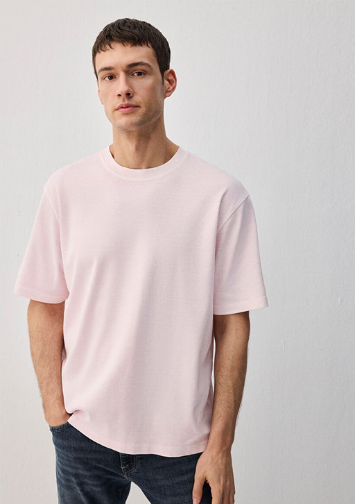 Pembe Basic Tisort