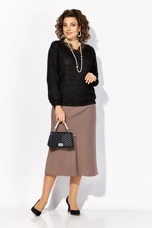 Джемпер Liliana 1494 черный фото 2