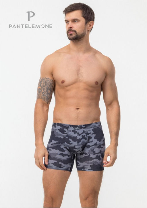 Трусы шорты удлиненные мужские Камуфляж PMHL-1532