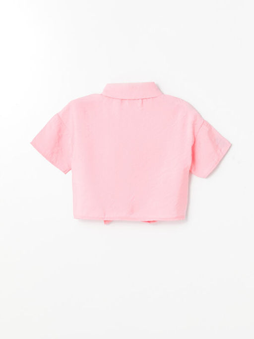 K?sa Kollu K?z ?ocuk G?mlek ve ?ort - Waikiki фото 3