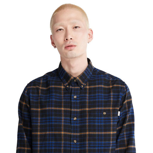 Рубашка Timberland Shirt Tartan Cell черная  фото 3