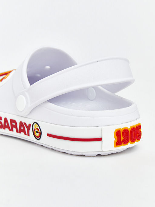 Galatasaray Bask?l? Erkek ?ocuk Plaj Sandaleti