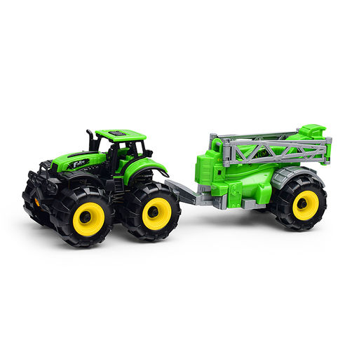 Трактор "Фермерский" с сеялкой, в коробке