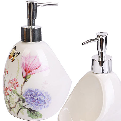 27749 Дозатор для мыла 450 мл Цветы LR (х36)