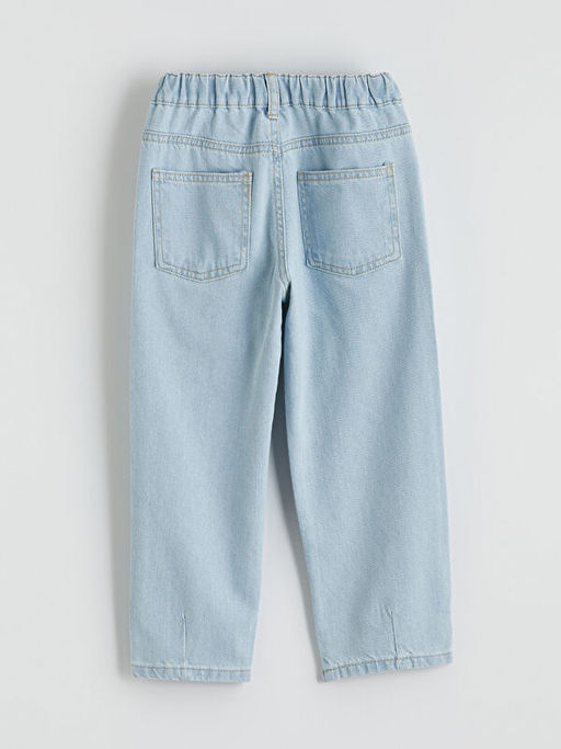 Baggy Fit Erkek ?ocuk Jean Pantolon