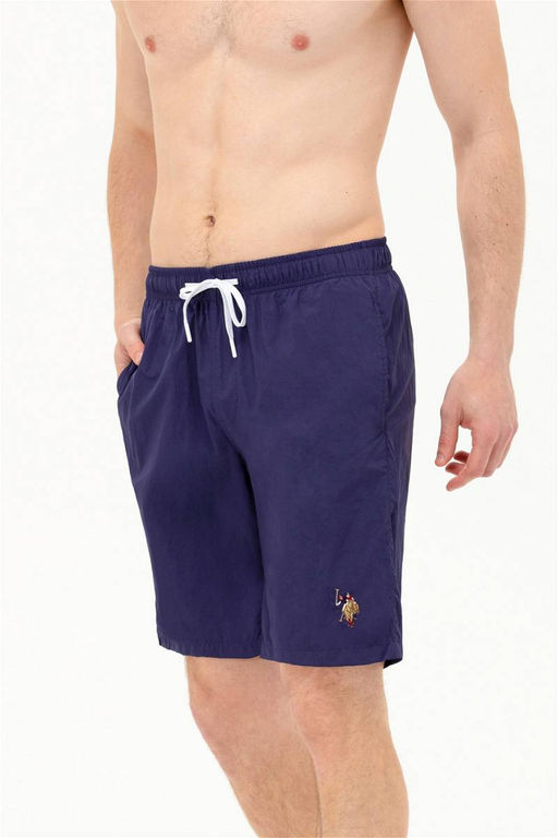 Мужские темно-синие морские шорты - U.s. polo assn фото 8
