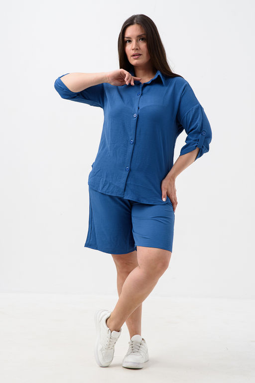 Комплект женский (рубашка+шорты) 52523