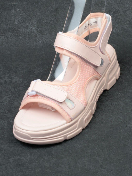 08-PED95-3 PINK Босоножки (натуральная кожа, стелька натуральная кожа) - Фабричный китай фото 5