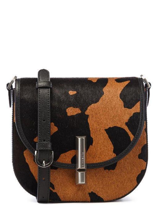 Сумка ELEGANZZA Z9266-8677 black/camel  фото 14