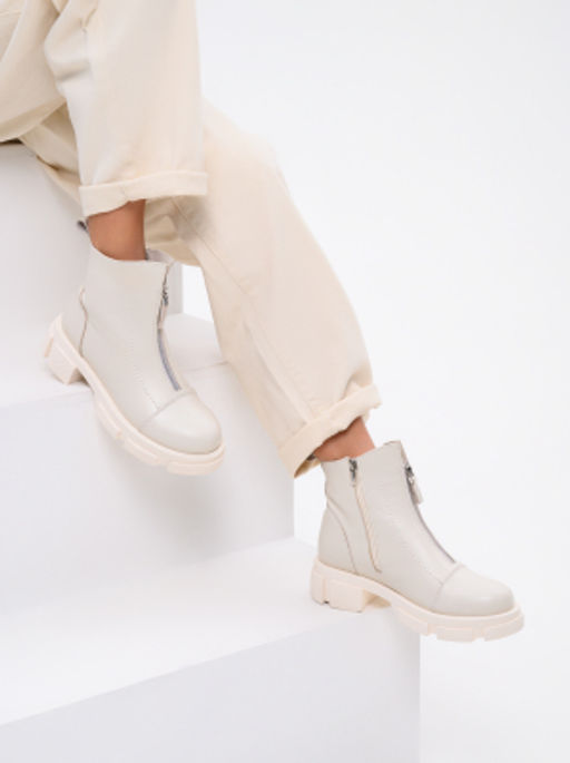 Ботинки 330.М.21074be. бежевый / Байка