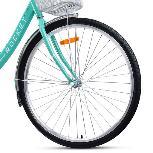 Велосипед 28" Rocket City Lady, цвет бирюзовый, размер 19"