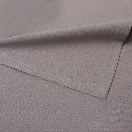 Скатерть «Этель» ECO, 136×300 см, 70% хлопок, 30% лён, 190 г/м², серая