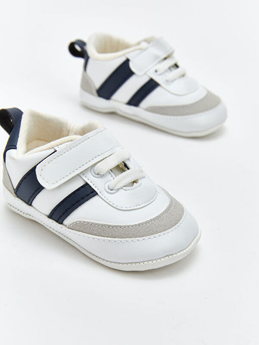 Ba?c?k ve C?rt C?rtl? Erkek Bebek Y?r?me ?ncesi Ayakkab?