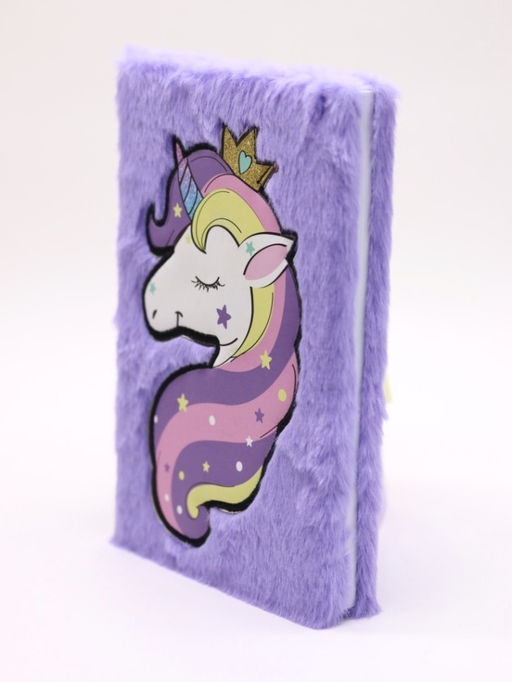 Блокнот плюшевый Princess Unicorn (21,5*14,5 см)