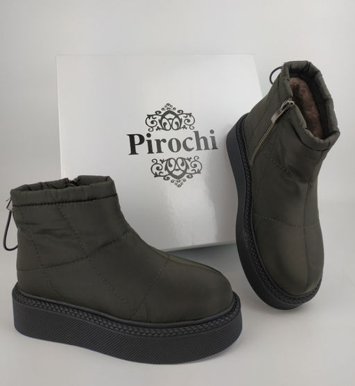 Ботинки-Дутики водоотталкивающие, НАТУРАЛЬНАЯ ШЕРСТЬ